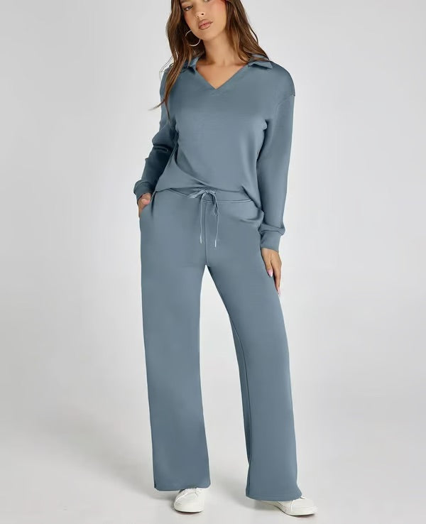 Liva | Kvinder Langærmet Loungewear Sæt