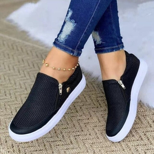 Maja | Dame Slip-On Mesh Sneakers
