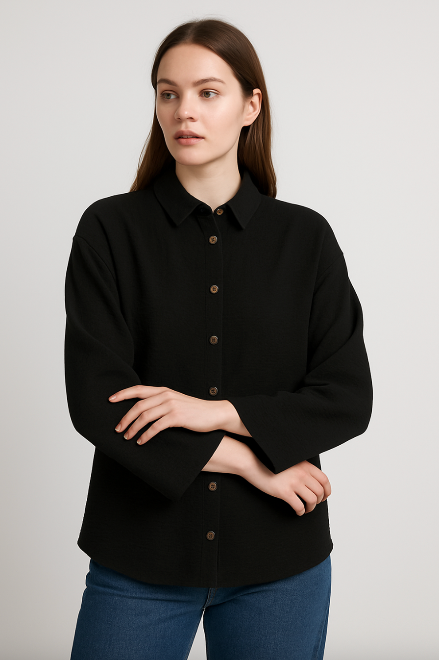 Mariella | Kvinders Elegant Letvægts Skjorte | Sommer