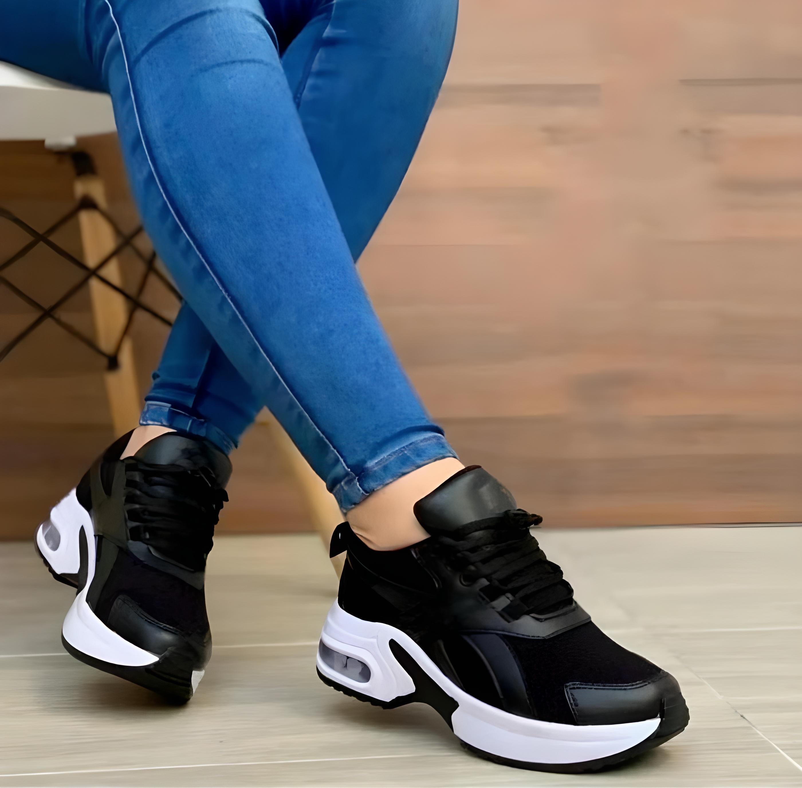 Nora | Dame Chunky Sneakers | Trendy
