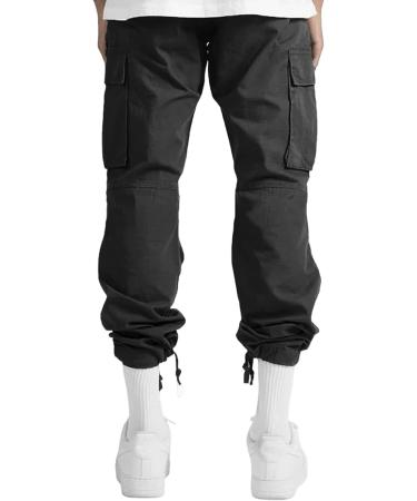 Robuste Herre Bukser Med Lommer I Cargo-Stil | Casual