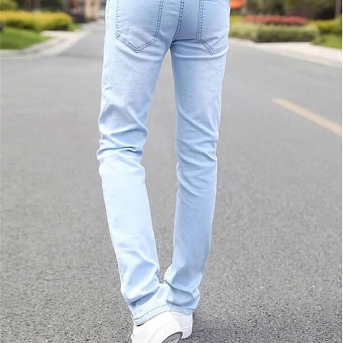 Smal Herrejeans Med Tætsiddende Pasform Og Vasket Look | Urban