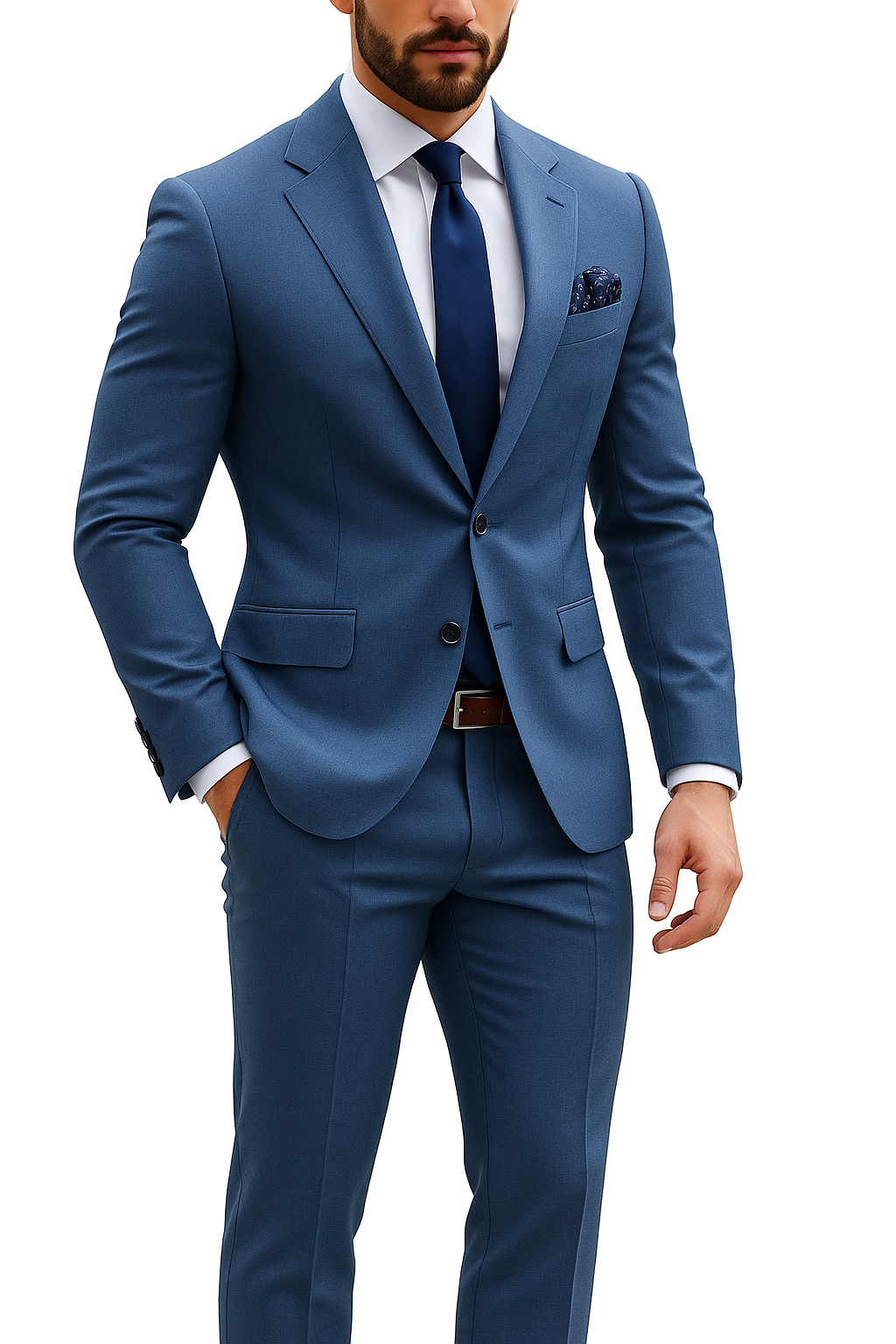 Herrer Jakkesæt Slim Fit Med Bukser & Vest