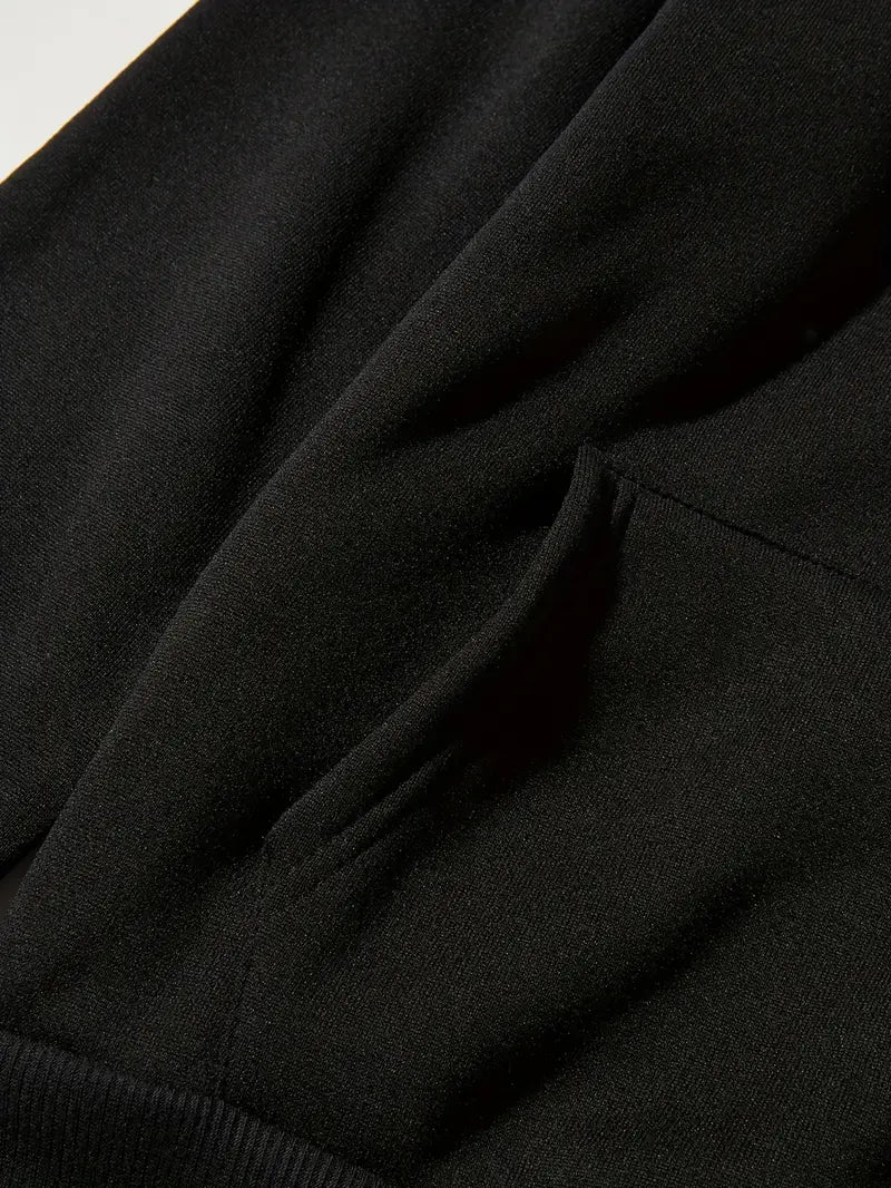 Trendy Dame Hoodie Med Hætte Og Kængurulomme | Chic