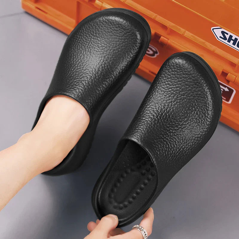Unisex Hjemmesko Med Lukket Tå & Skridsikker Sål