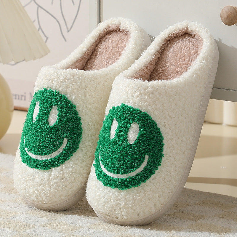 Unisex Hjemmesko Med Smiley Design & Foret