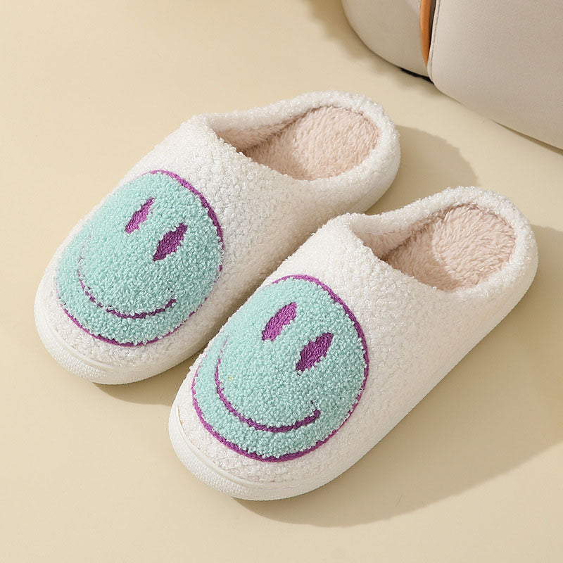 Unisex Hjemmesko Med Smiley Design & Foret