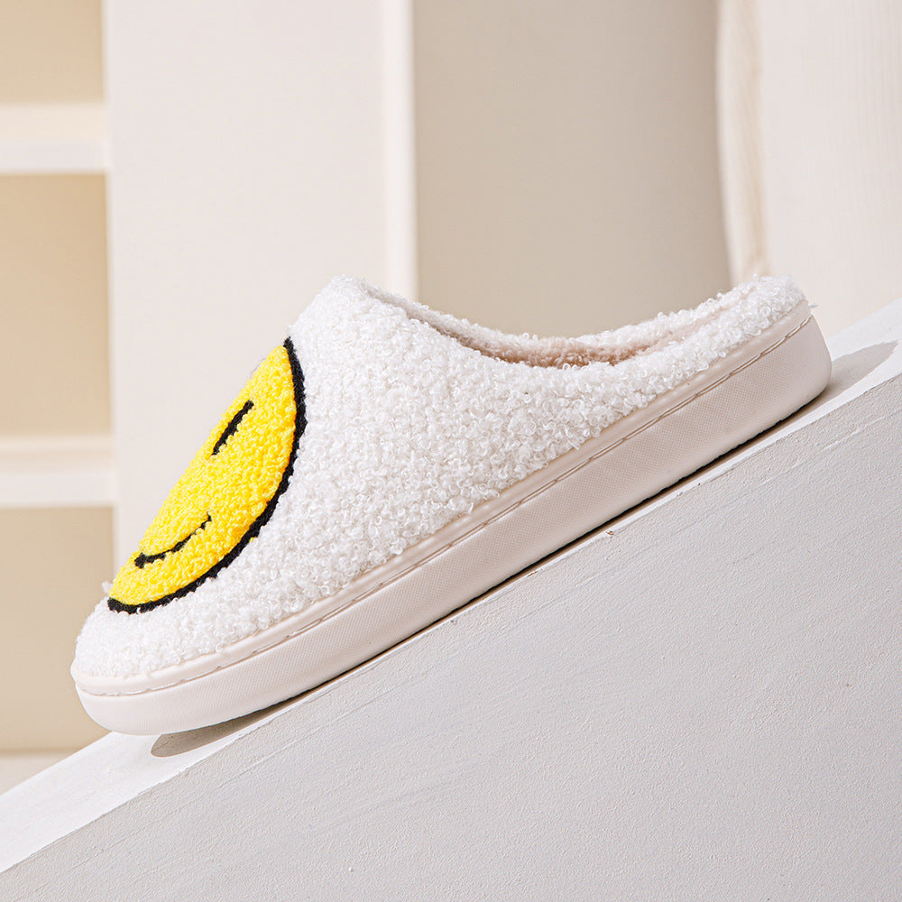 Unisex Hjemmesko Med Smiley Design & Foret