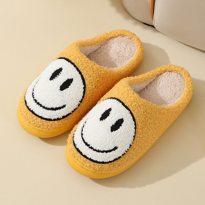 Unisex Hjemmesko Med Smiley Design & Foret